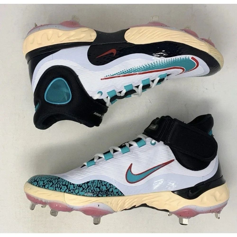 Men's Size 14 Nike Alpha Huarache Elite 4 Paul‎ Goldschmidt PE Cleats FZ7344-101